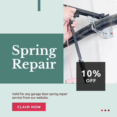 Spring Repair - 10% Off Discount