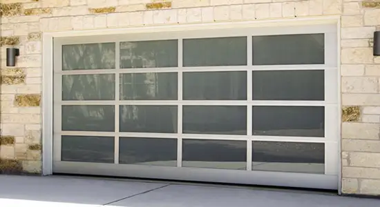 Glass garage door - 8850