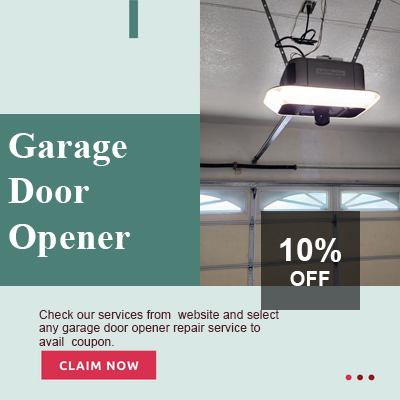Garage door opener - 10% Off